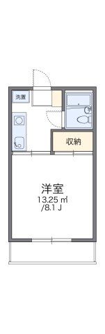 レオパレス山際の間取り画像