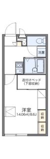 レオパレスジャルダンCの間取り画像