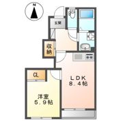 エスポワールの間取り画像