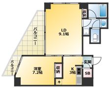 ル・パサージュの間取り画像