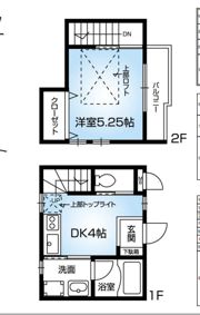 フォルビート六甲の間取り画像