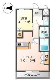 maison de yuuの間取り画像