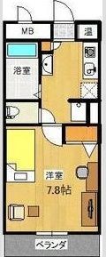 ノーブルハウス吉田の間取り画像
