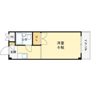 コーポ矢野の間取り画像