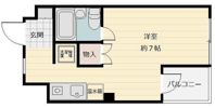 ノーブルハイツ鹿田の間取り画像