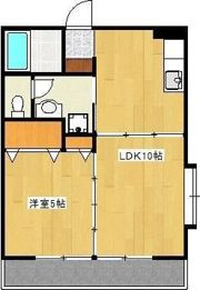 モイセス薬園町の間取り画像