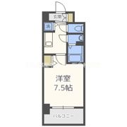 ディームス江坂の間取り画像