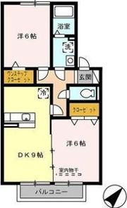 グリーン ヒルの間取り画像