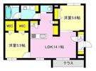 クイーンヒルズの間取り画像