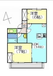 カーサ松﨑の間取り画像