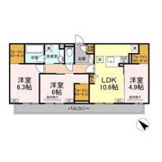 Casa Solareの間取り画像