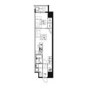 S-RESIDENCE大阪上本町の間取り画像