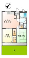 エトワール・HANDA壱番館の間取り画像