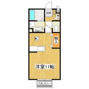 セジュール・パインBの間取り画像