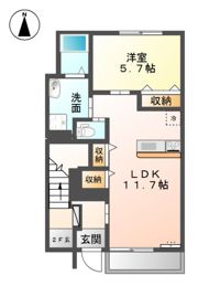 サンク・エトワールの間取り画像