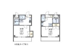 レオパレス楠の間取り画像