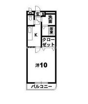 ウエストハイツの間取り画像