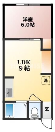 ピース大手の間取り画像