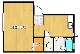 プレジールミスミの間取り画像