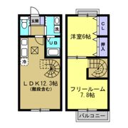 クレール巽の間取り画像
