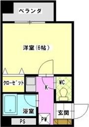 WEST1の間取り画像