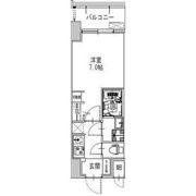 S-RESIDENCE難波大国町Tresの間取り画像