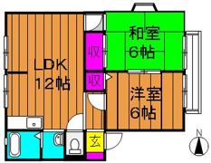 エポック広江の間取り画像