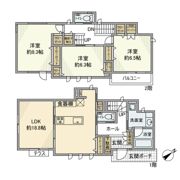 港南戸建の間取り画像