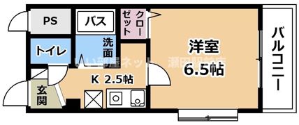 マンションM＆Mの間取り画像