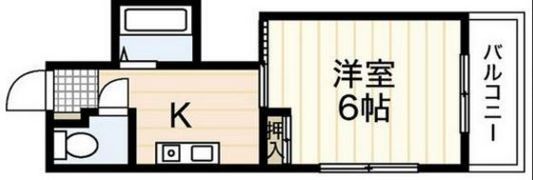 ヴィラ千田の間取り画像