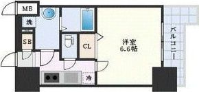 エスリード新大阪ザ・マークの間取り画像