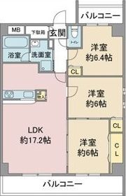アニマートの間取り画像