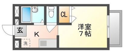 サリチェ・イマA棟の間取り画像