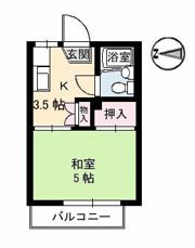ヴィラさくらの間取り画像