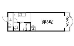 リュミエ京田辺の間取り画像
