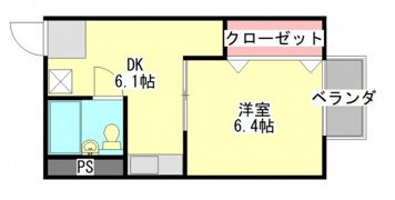 シティハイツ石本の間取り画像