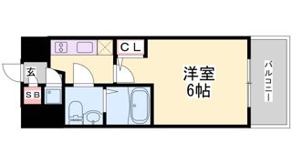 エスリード神戸ハーバークロスの間取り画像