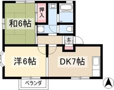 アルタ ビスタ A棟の間取り画像