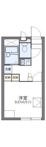 レオパレス立田の杜の間取り画像