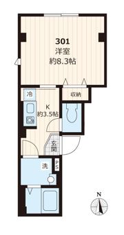 ソラナ王子の間取り画像