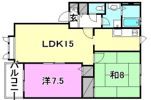 ディアス東山の間取り画像