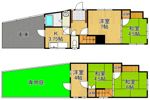 修多羅1丁目貸家の間取り画像