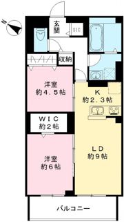 ノーブル バレンヌの間取り画像