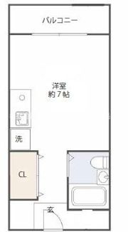 ファインコートⅢ池田中町の間取り画像