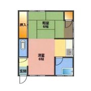 市川アパートの間取り画像