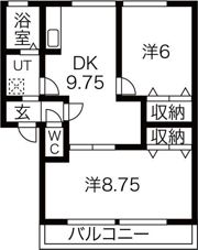 ボナールアークBの間取り画像