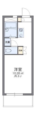 レオパレスサニーコートイシガキの間取り画像