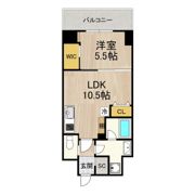 one o one内代の間取り画像