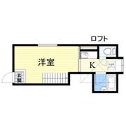 シャトーイン蛍池1の間取り画像