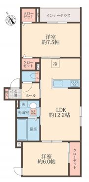 UTENA TERRACEの間取り画像